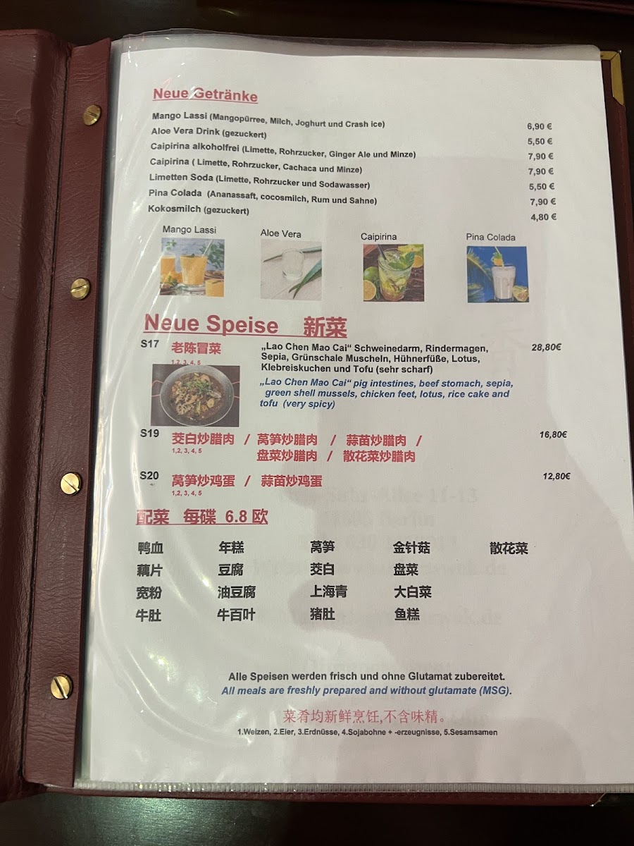 Menu Chen's Wok-9